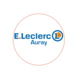 Logo Leclerc Auray partenaire CDH 56