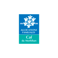 Logo CAF Morbihan Partenaire CDH 56