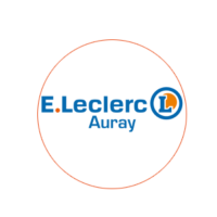 Logo Leclerc Auray partenaire CDH 56
